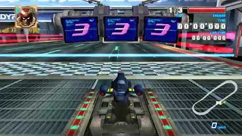 F-ZERO GX: Using HSSA on Mute City Sonic Oval with ＨＡＲＤ ＢＡＮＧＥＲ - 38"950 (Maxspeed) [TAS]