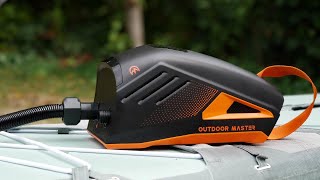 Shark 3 SUP Pumpe im Test: Schafft es die elektrische SUP-Pumpe ein Board in 4 Minuten aufzupumpen?