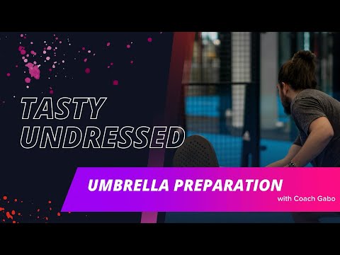 Overhead spin technique: umbrella grip adjustment