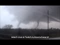 Insane Tornadoes near Derby and Chariton Iowa March 5th 2022 DOUBLE SETS OF TWINS!!
