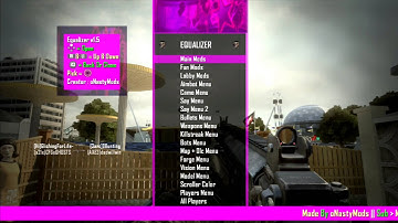 Equalizer GSC Menu Black ops 2 (1.19)