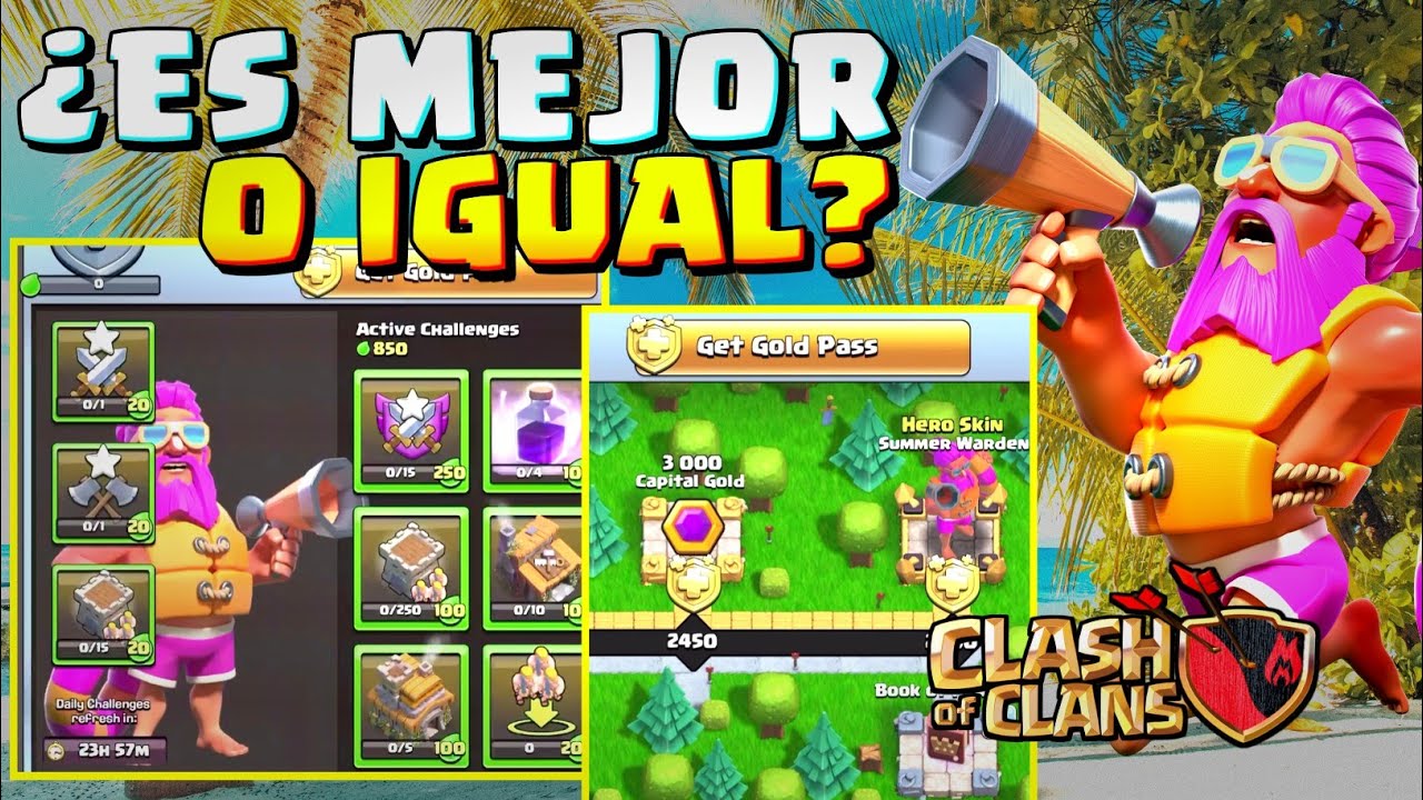 ANALIZANDO ????️el NUEVO PASE de oro Clash of Clans JUNIO 2022 NUEVA TEMPORADA del pase de batalla