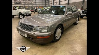 1997 LEXUS LS400 AUTO | MATHEWSONS CLASSIC CARS | AUCTION: 12,13 & 14 MARCH 2025