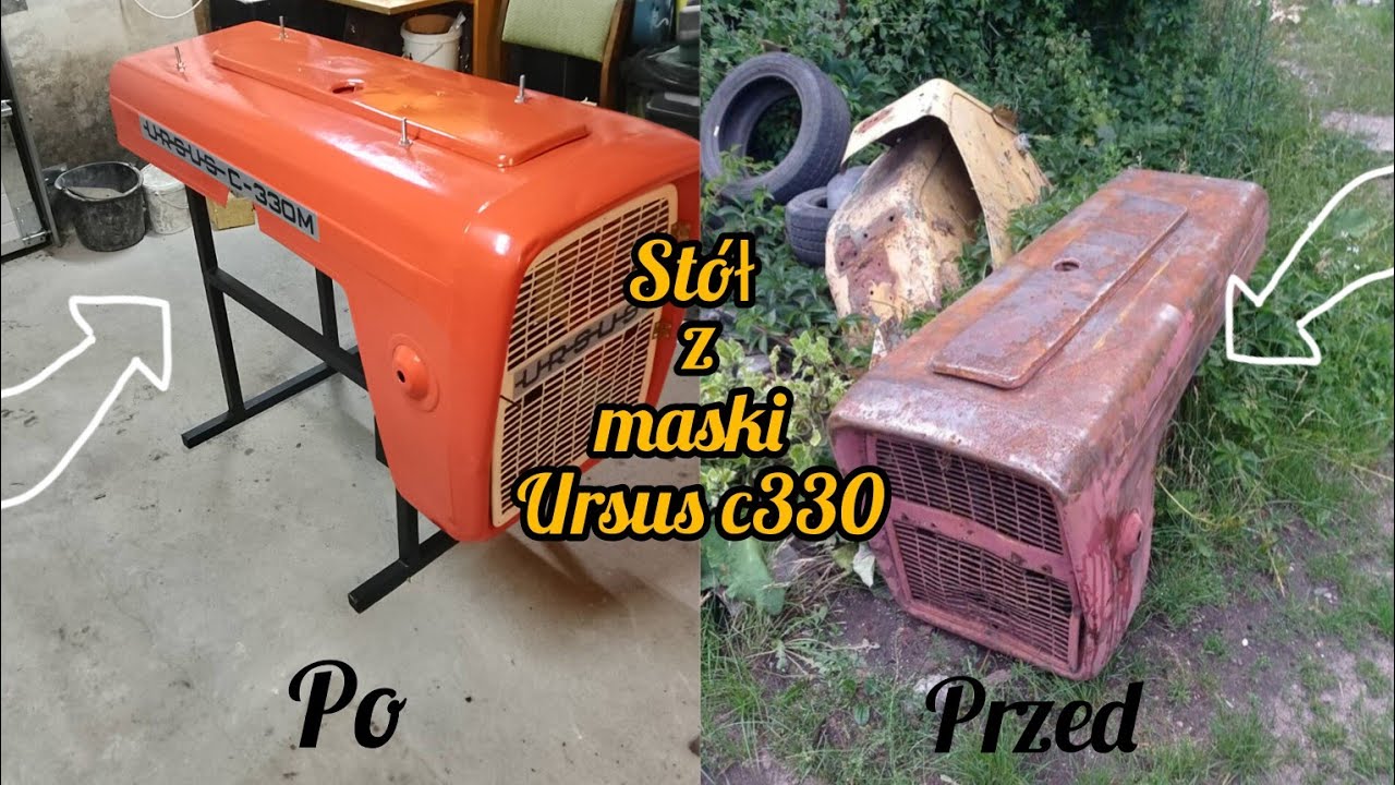 MojaWizja#1 Stół z maski URSUS C-330.