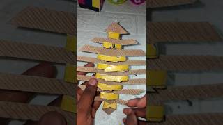 DIY easy and quick cardboard home decor ideas #diy #crafts #youtubeshorts #trendingshorts #shorts