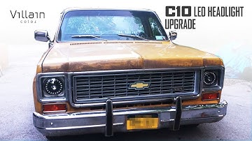 Chevy C10 LED Headlight Install