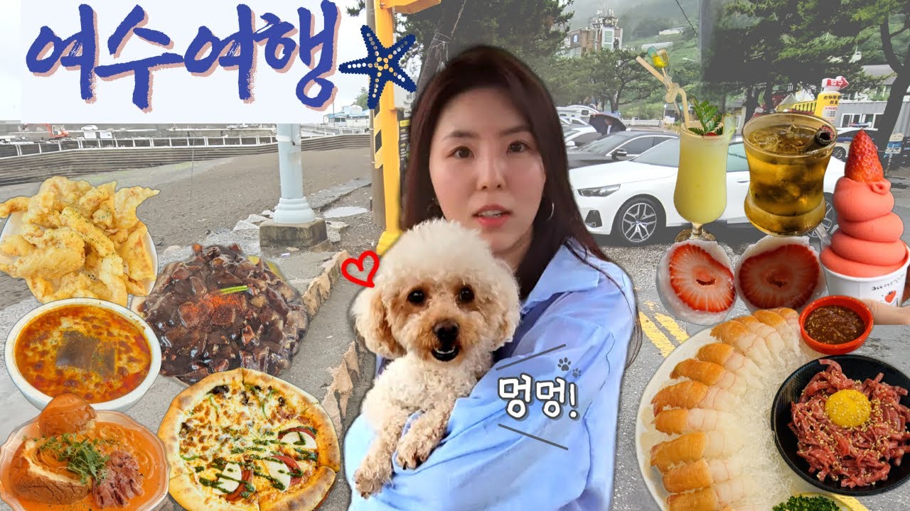 애견동반 여수여행  🌊 이렇게 먹어도 되나 싶다🔥게장맛집,뷰좋은카페,애견동반숙소,포차거리,갈비찜,애견동반 맛집추천