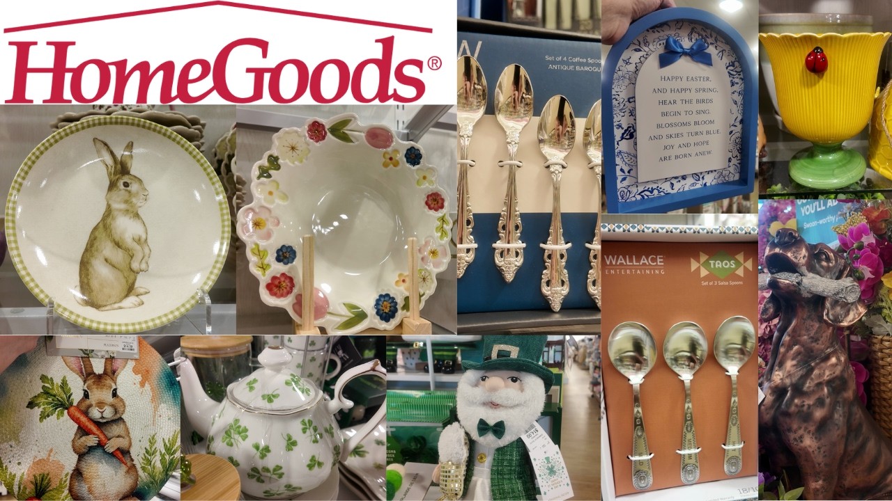 HomeGoods - Spring Florals & Decor, Easter, Dishware & Furniture