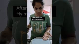 After doing 9 to 5 My mental health😤#trending #comedy #ytshorts #funny