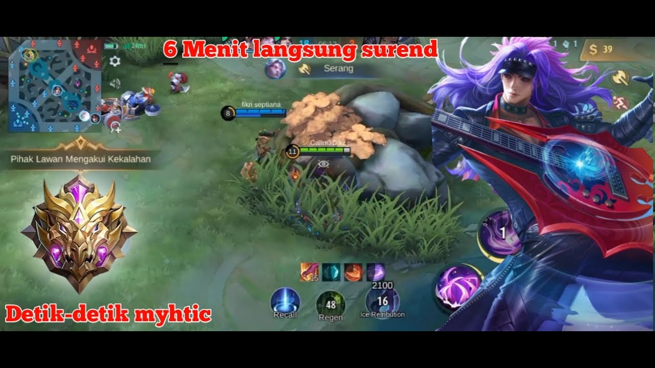 Surend MUSUH KENA MENTAL!! 6 MENIT LANGSUNG SUREND #kairi #ouragaming # ...
