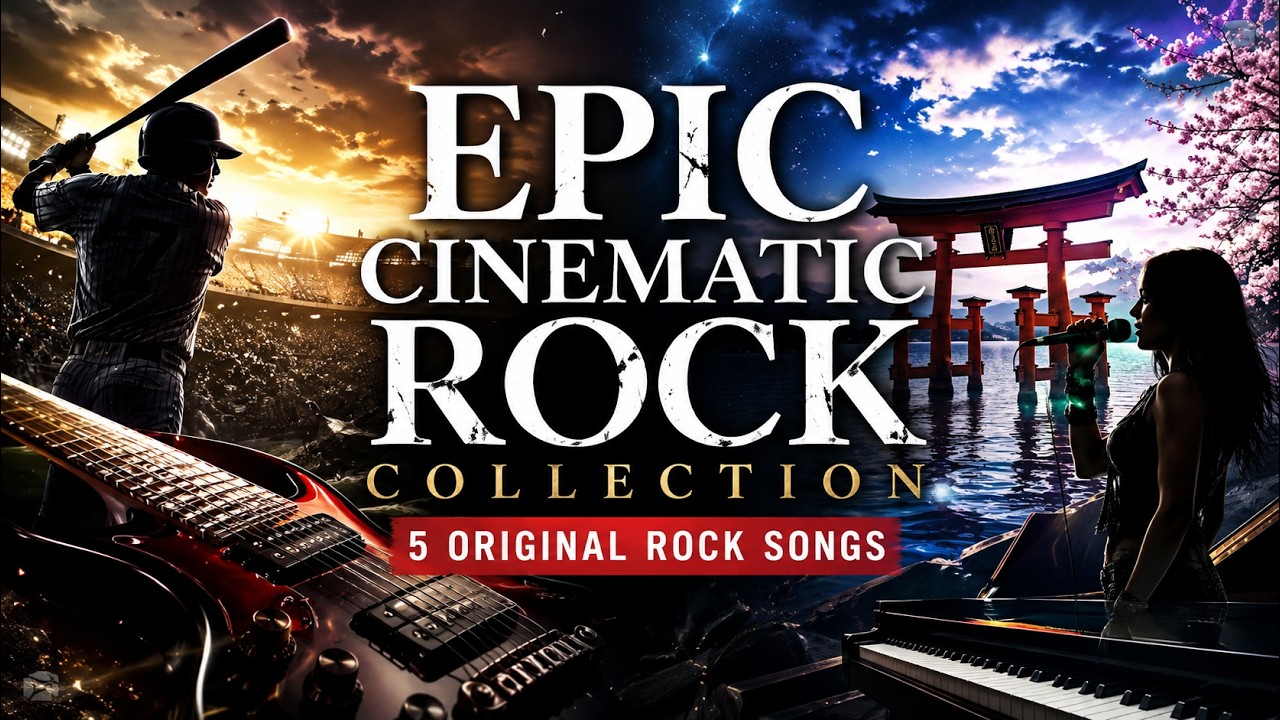 Epic Cinematic Rock Collection｜5 Original Rock Songs - YouTube