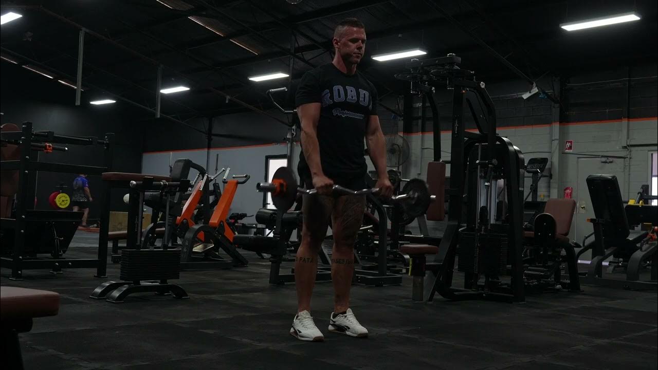 Standing EZ Bar Reverse Curl YouTube