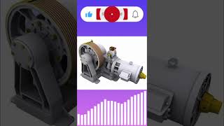 How Elevator Motors Actually Work | Traction Machine Explained in 3D