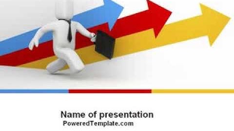 Business Indicators Rising PowerPoint Template by PoweredTemplate.com