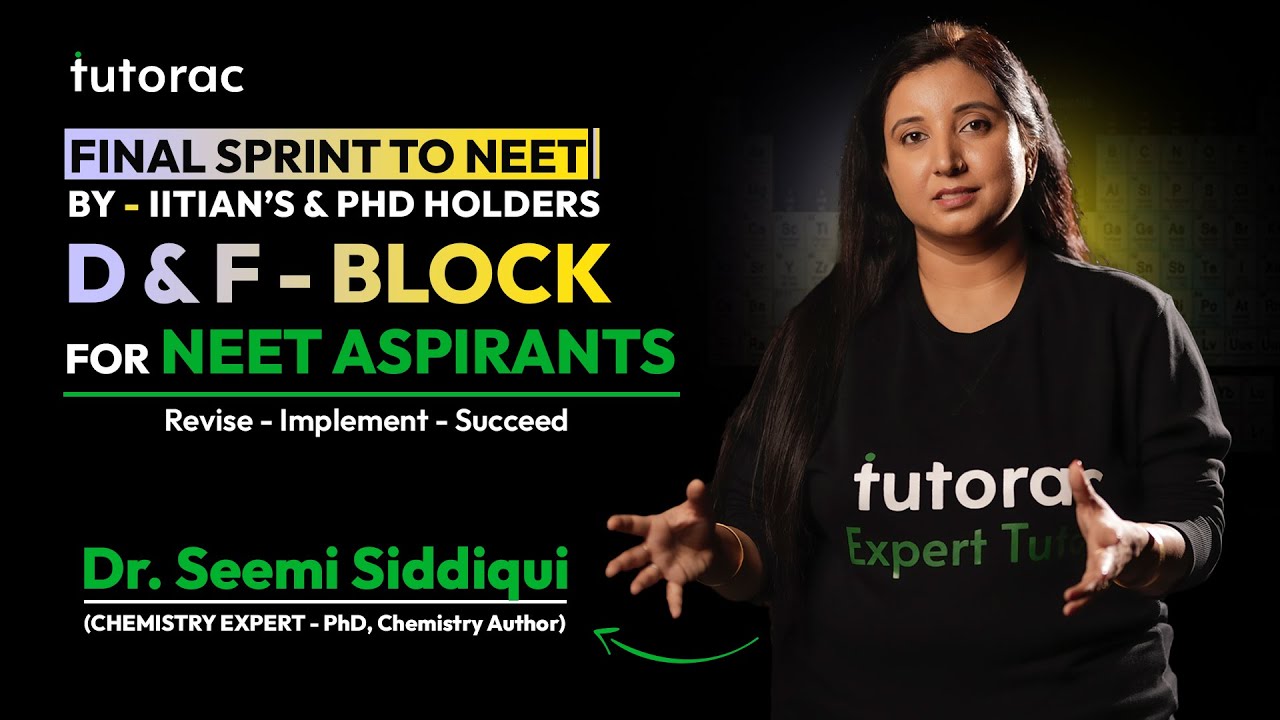 D and F Block | NEET | Class 12 | Class 11 |  Chemistry | CBSE | NCERT