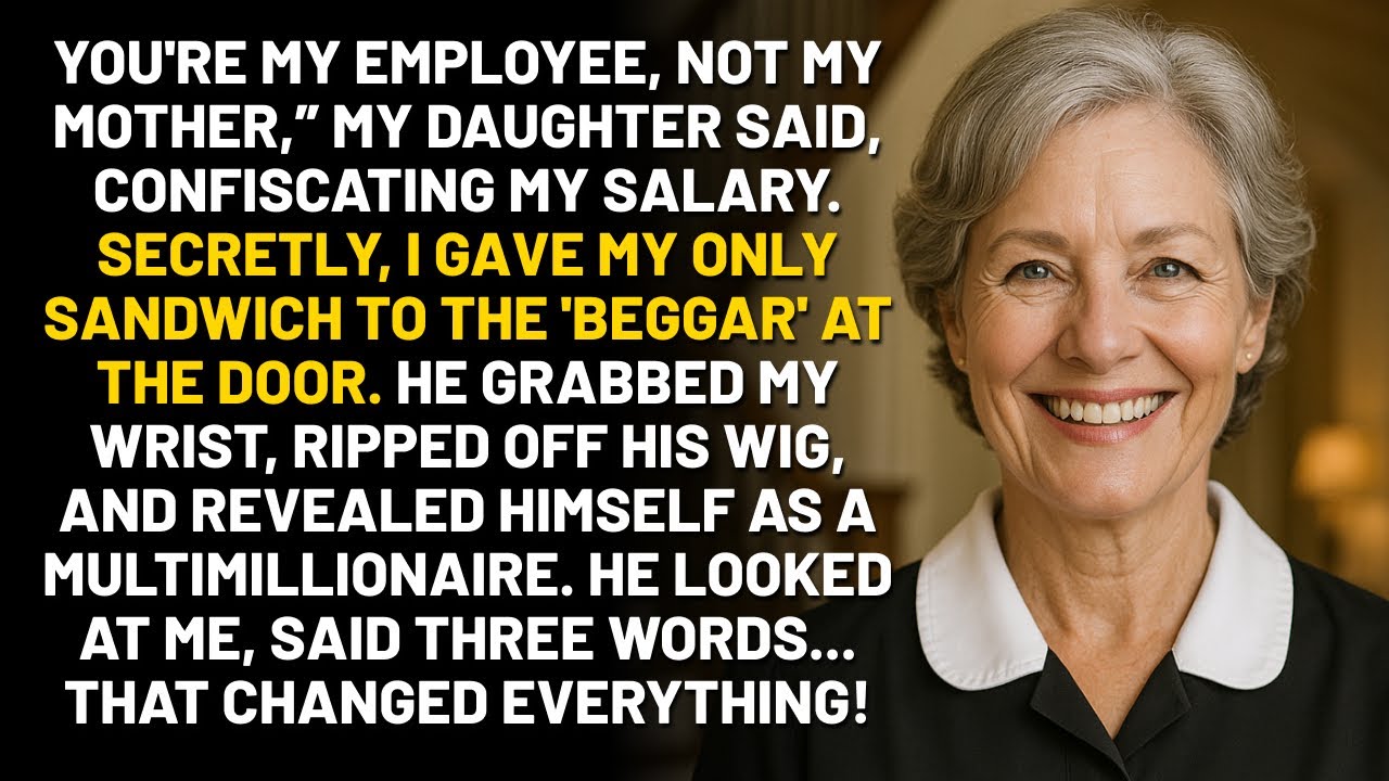 A MILLIONAIRE Disguised Himself as a BEGGAR, and FROZE Upon Hearing the Words of the POOR MOTHER