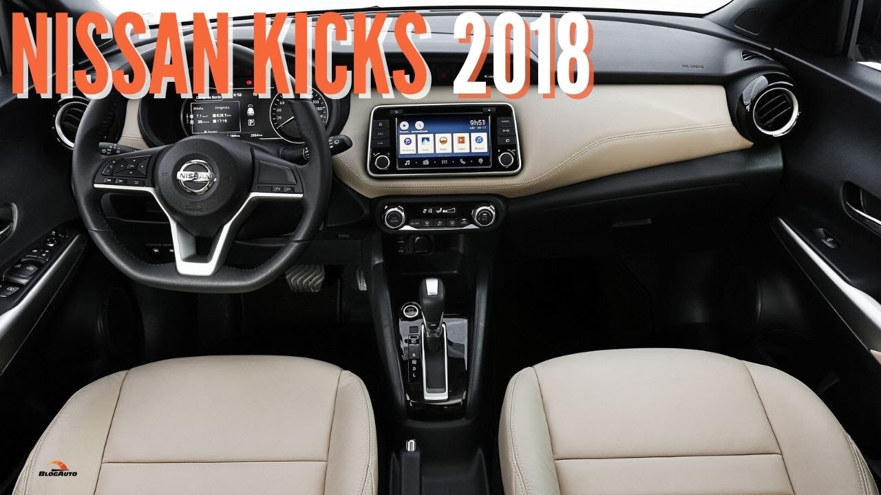 Conheça todo o interior Nissan Kicks SL 2018 - BlogAuto ... Conheça todo o interior Nissan Kicks SL 2018 - BlogAuto ...