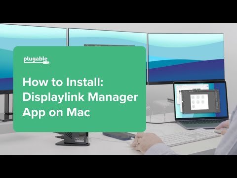 How to Install the DisplayLink Manager App on Mac