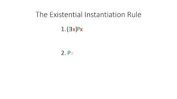 The Existential Instantiation Rule