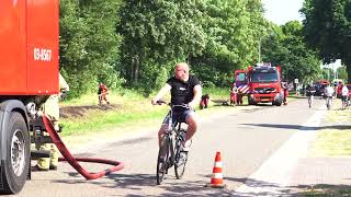 Zeer grote bosbrand in Musselkanaal