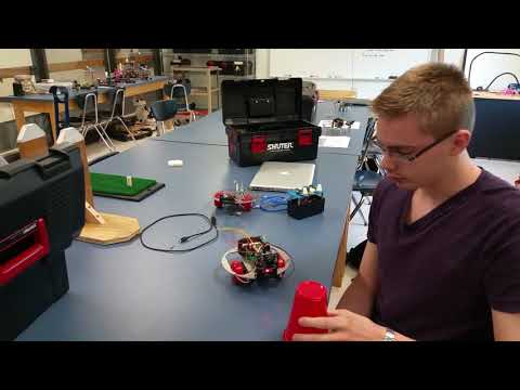 Chris Stack’s Object-Tracking Robot using Pixy Cam Vision -- George School 2016 Robotics Final