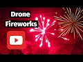 DJI Spark Drone Fireworks Show on Independence Day