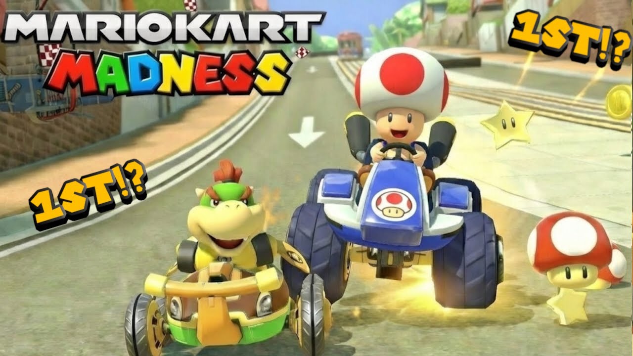 YOU WON'T BELIEVE THIS FINISH! BOWSER JR. vs. TOAD (MK8 DELUXE)