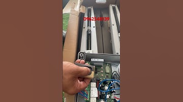 Hướng dẫn cài đặt remote motor v2 tay đòn âm sàn