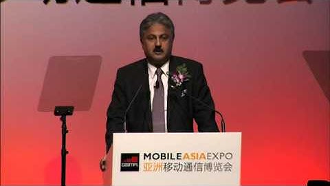 Mr. Sanjay Kapoor, CEO - Bharti Airtel at GSMA Mobile Asia Expo at Shanghai.