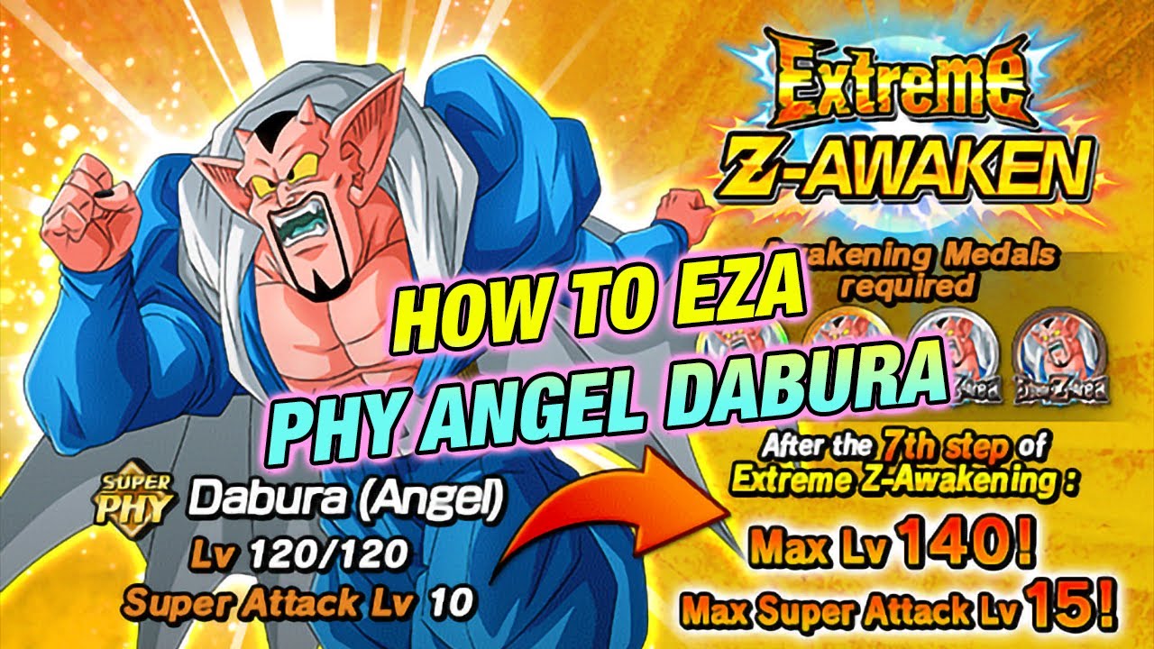 HOW TO EZA ANGEL DABURA! Extreme Z-Area: Special Characters Edition! (DBZ: Dokkan Battle)