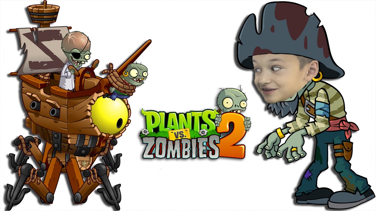 Зомби против растений пират