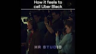 [4K]How it feels to call Uber Black
