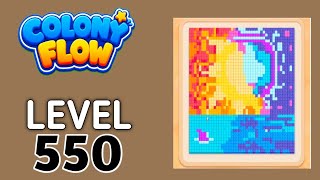 Colony Flow! Level 550 Walkthrough Solution