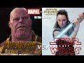 Avengers: Infinity War vs. Star Wars: The Last Jedi - Marvel vs. Star Wars At the Movies