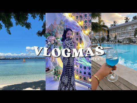 weekly vlogmas l christmas events, roadtrip to gensan, beach day
