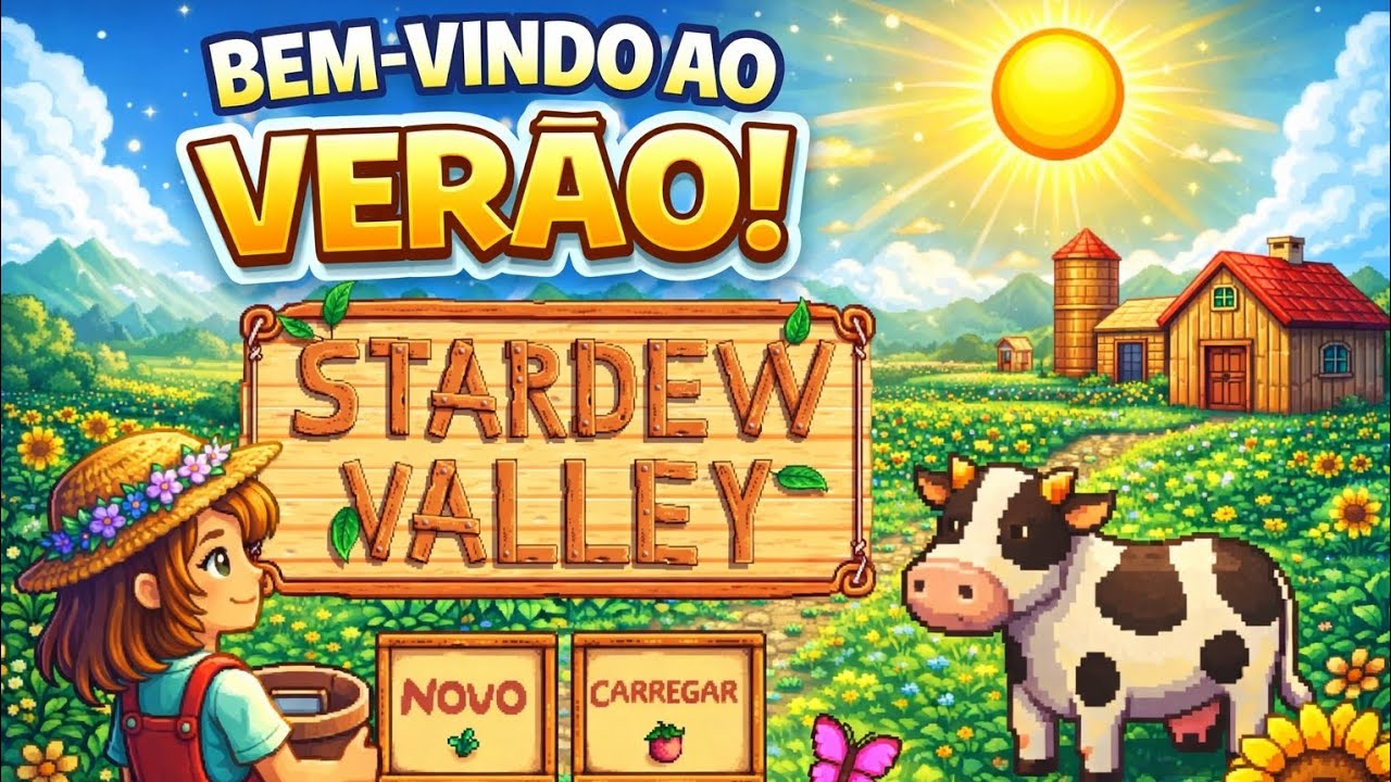 O início de uma nova estação🌻☀️ Stardew Valley Ep.28 |Canal da Kelly ✨🐈‍⬛
