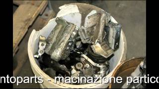 FPR 86 Riciclo e macinazione particolari motore Engine components recycling