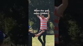 PROFESSIONAL DISC GOLFER DOES THE IMPOSSIBLE “PINBALL” SHOT
