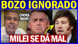 Bolsonaro é BARRADO em evento e vira CHACOTA nas redes; Milei ATACA Espanha e clima PEGA FOGO