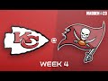 NFL Week 04 | Kansas City Chiefs @ Tampa Bay Buccaneers | Madden 23 · PS5