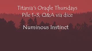 Titania's Oraqle Thursdays 4-23- 26