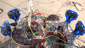 Six Ultrasonic Sensors !!! | Raspberry Pi Robot v3