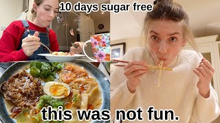 I went refined sugar free for 10 days