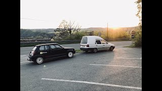 Škoda Felicia VanPlus vs Renault 5 1.7 GTE