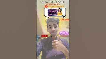 How to create YouTube thumbnails || Youtube thumbnail #trending