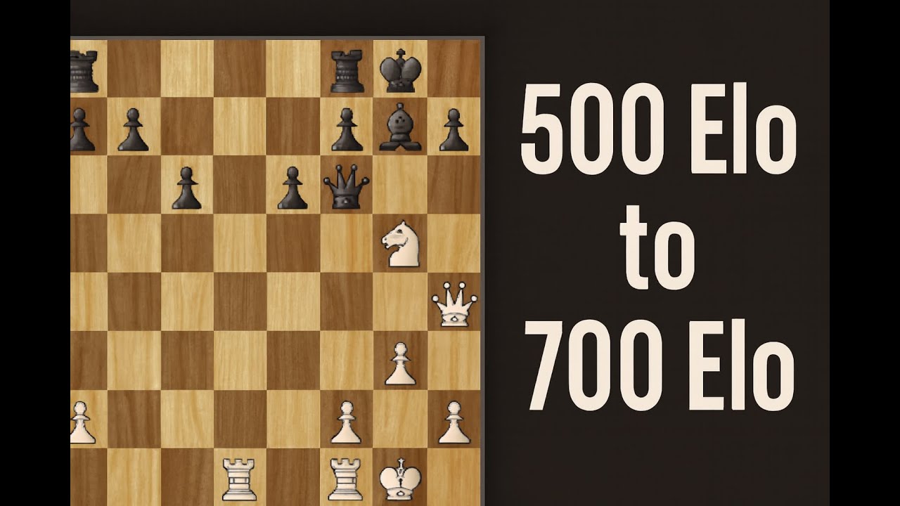 Climbing the Chess Ladder: 500 Elo to 700 Elo Live! - YouTube