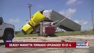 Deadly Marietta tornado upgraded to EF4