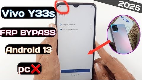 Vivo Y33s FRP Bypass Without PC | Vivo Y33 Frp Unlock Android 13/14✅Easy Share Not Open | New Update