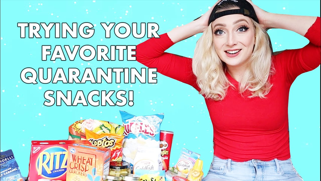 I Try *Your* Favorite Quarantine Snacks! | Irene Walton