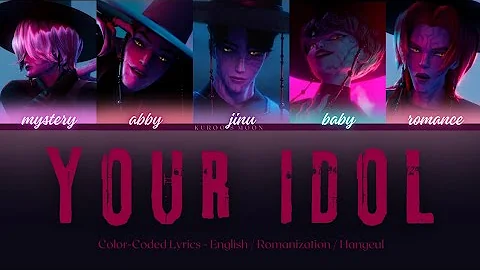 SAJA BOYS - Your Idol (Kpop Demon Hunters Soundtrack - Color Coded Lyrics) [Eng/Rom/Han]